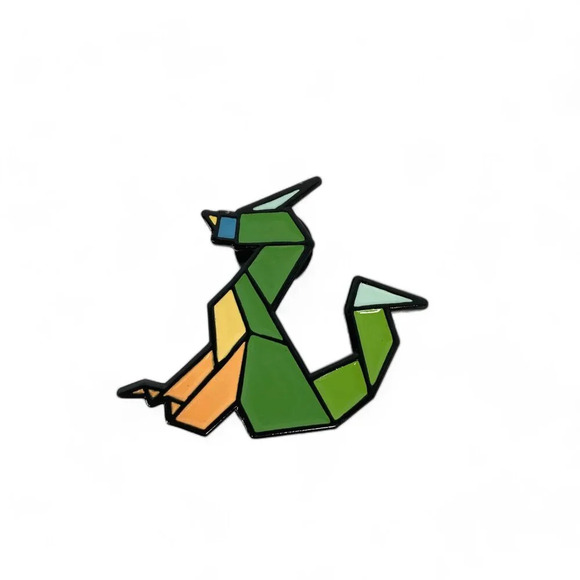 Ho Mei Do Year of the Dragon Enamel‎ Pin, Lunar New Year, Chinese Zodiac - Picture 3 of 5